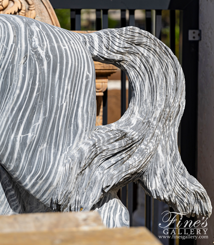 Marble Statues  - Marble Horse - MS-308